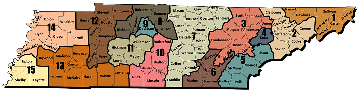 Board of Directors map