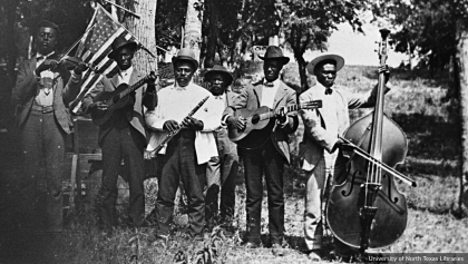 Emancipation Day Celebration band, June 19, 1900, Texas