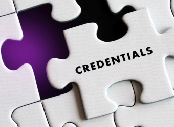 Credentials puzzle piece 